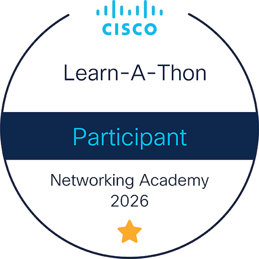 Emblema da Maratona de CiberEducação da Cisco